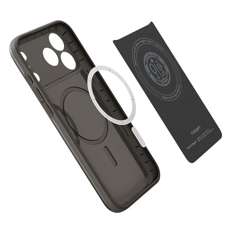 Husa de protectie Spigen Thin Fit compatibil cu iPhone 17 Pro Max / iPhone 18 Pro Max, Gri