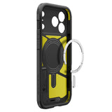 Husa de protectie Spigen Tough Armor T MagSafe compatibil cu iPhone 17 Pro / iPhone 18 Pro, Negru