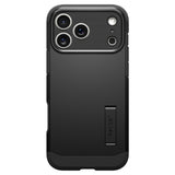 Husa de protectie Spigen Tough Armor T compatibil cu iPhone 17 Pro Max / iPhone 18 Pro Max, Negru