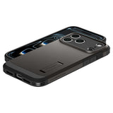Husa de protectie Spigen Tough Armor compatibil cu iPhone 17 Pro Max / iPhone 18 Pro Max, Gri