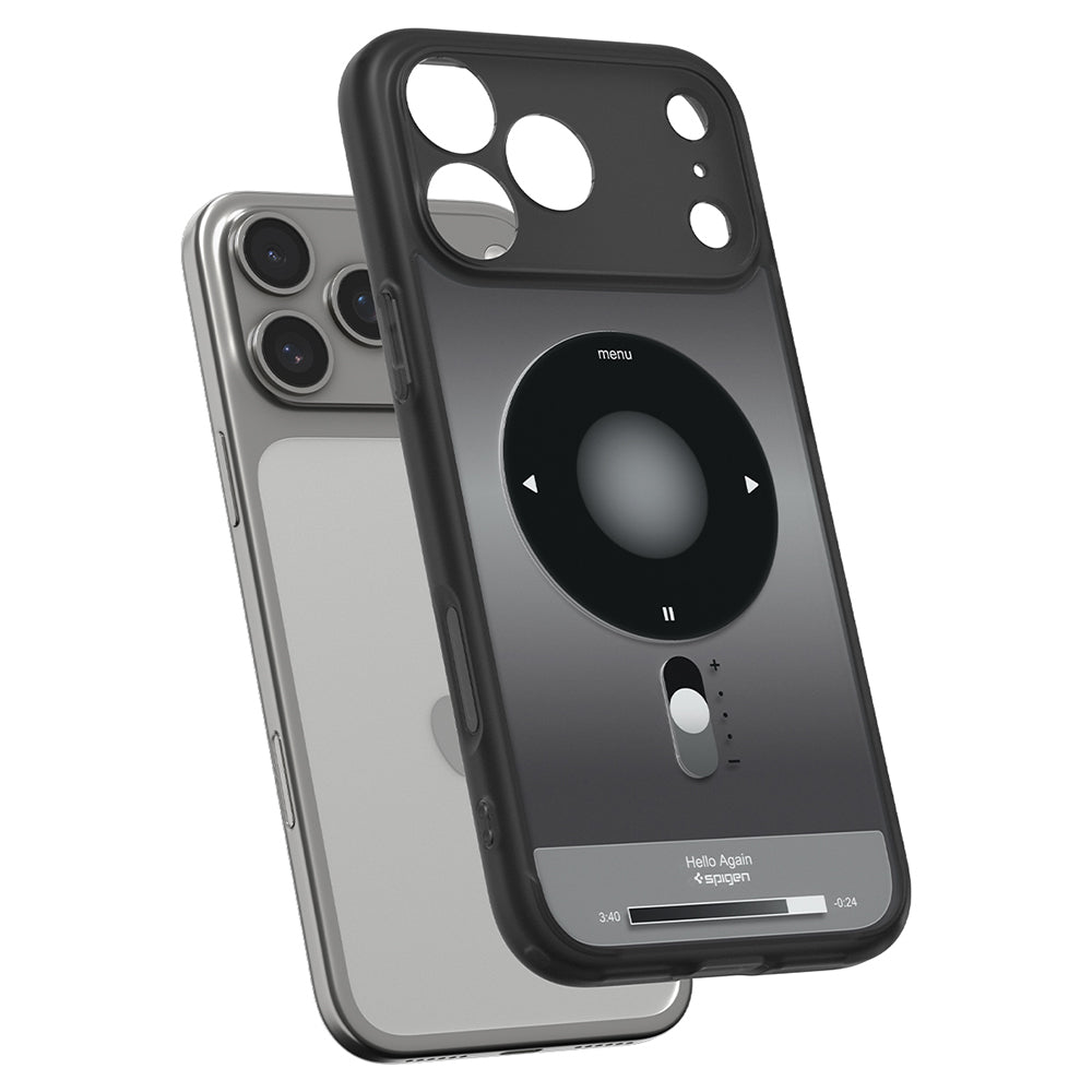 Husa de protectie Spigen Ultra Hybrid compatibil cu iPhone 18 Pro / iPhone 17 Pro, Negru