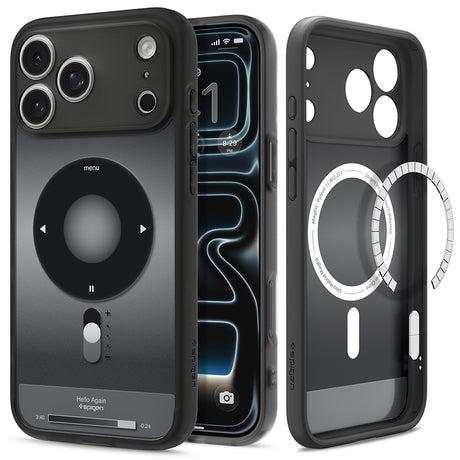 Husa de protectie Spigen Ultra Hybrid compatibil cu iPhone 18 Pro Max / iPhone 17 Pro Max, Negru