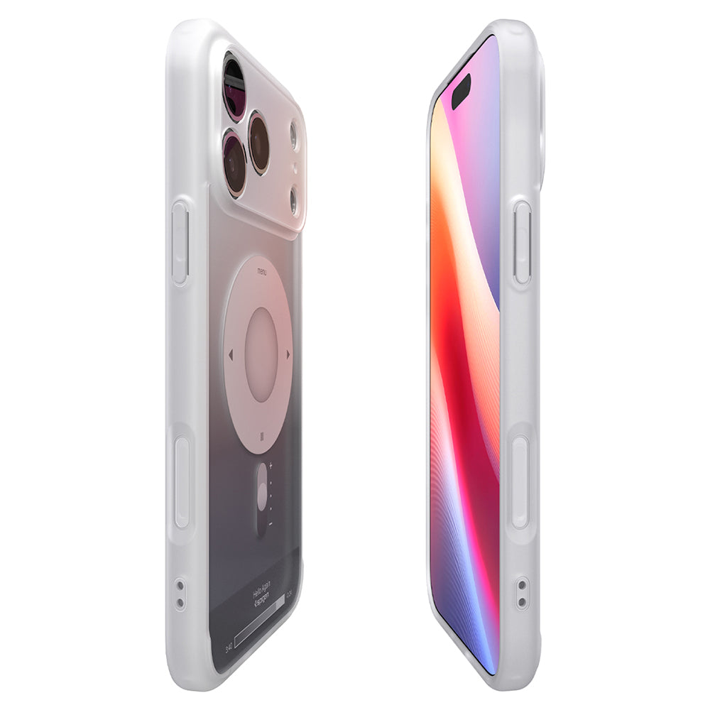 Husa de protectie Spigen Ultra Hybrid compatibil cu iPhone 18 Pro / iPhone 17 Pro, Argintiu