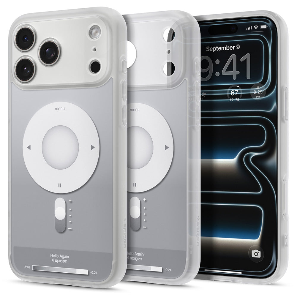 Husa de protectie Spigen Ultra Hybrid compatibil cu iPhone 18 Pro / iPhone 17 Pro, Argintiu