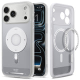 Husa de protectie Spigen Ultra Hybrid compatibil cu iPhone 18 Pro Max / iPhone 17 Pro Max, Argintiu