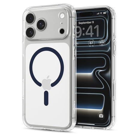 Husa de protectie Spigen Ultra Hybrid compatibil cu iPhone 17 Pro / iPhone 18 Pro, Albastru