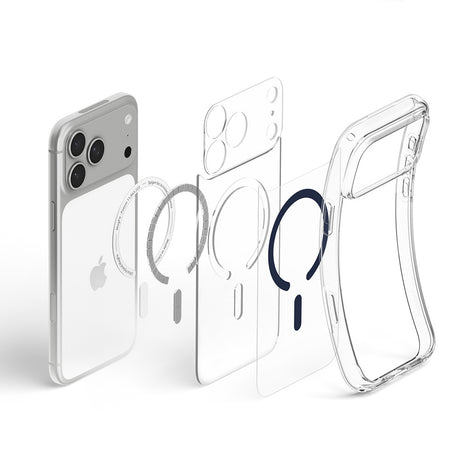 Husa de protectie Spigen Ultra Hybrid compatibil cu iPhone 17 Pro / iPhone 18 Pro, Albastru