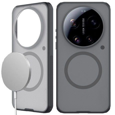 Husa de protectie Nillkin Super Frosted Shield Pro compatibil cu Xiaomi 17 Ultra, Negru Transparent