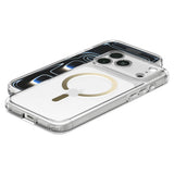Husa de protectie Spigen Ultra Hybrid compatibil cu iPhone 17 Pro / iPhone 18 Pro, Transparent