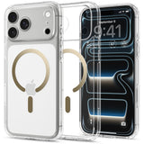 Husa de protectie Spigen Ultra Hybrid compatibil cu iPhone 17 Pro / iPhone 18 Pro, Transparent