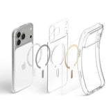 Husa de protectie Spigen Ultra Hybrid compatibil cu iPhone 17 Pro / iPhone 18 Pro, Transparent