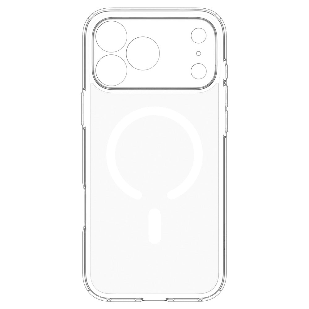 Husa de protectie Spigen Ultra Hybrid compatibil cu iPhone 17 Pro / iPhone 18 Pro, Alb