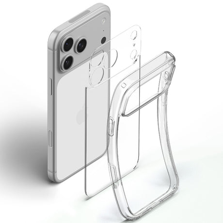 Husa de protectie Spigen Ultra Hybrid compatibil cu iPhone 17 Pro / iPhone 18 Pro, Transparent