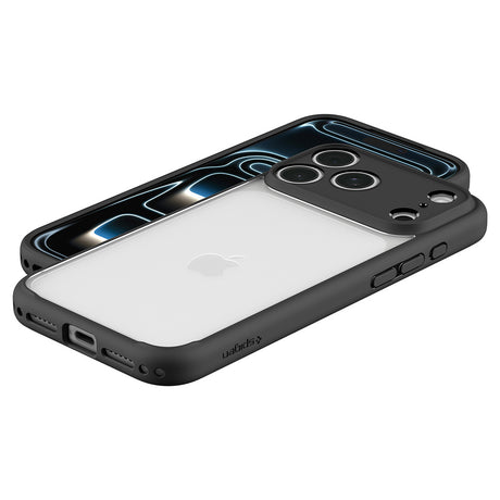 Husa de protectie Spigen Ultra Hybrid compatibil cu iPhone 17 Pro / iPhone 18 Pro, Negru
