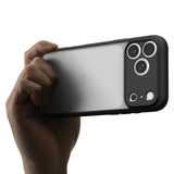 Husa de protectie Spigen Ultra Hybrid compatibil cu iPhone 17 Pro / iPhone 18 Pro, Negru