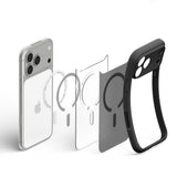 Husa de protectie Spigen Ultra Hybrid compatibil cu iPhone 17 Pro / iPhone 18 Pro, Gri
