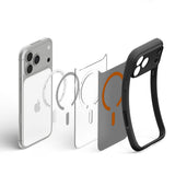 Husa de protectie Spigen Ultra Hybrid compatibil cu iPhone 17 Pro / iPhone 18 Pro, Gri