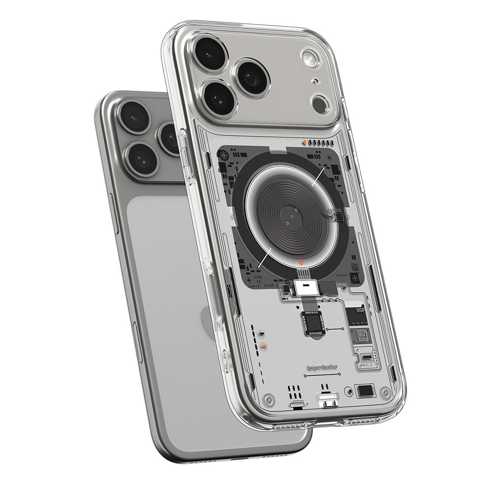 Husa de protectie Spigen Ultra Hybrid compatibil cu iPhone 17 Pro / iPhone 18 Pro, Gri