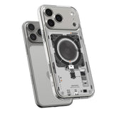 Husa de protectie Spigen Ultra Hybrid compatibil cu iPhone 17 Pro / iPhone 18 Pro, Gri