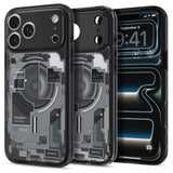 Husa de protectie Spigen Ultra Hybrid compatibil cu iPhone 17 Pro / iPhone 18 Pro, Negru