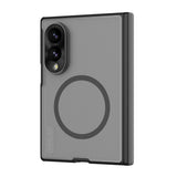 Husa de protectie Nillkin Super Frosted Shield Fold Magnetic compatibil cu Samsung Galaxy Z Fold8, Negru Transparent