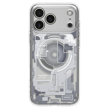 Husa de protectie Spigen Ultra Hybrid compatibil cu iPhone 17 Pro / iPhone 18 Pro, Alb