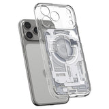 Husa de protectie Spigen Ultra Hybrid compatibil cu iPhone 17 Pro / iPhone 18 Pro, Alb