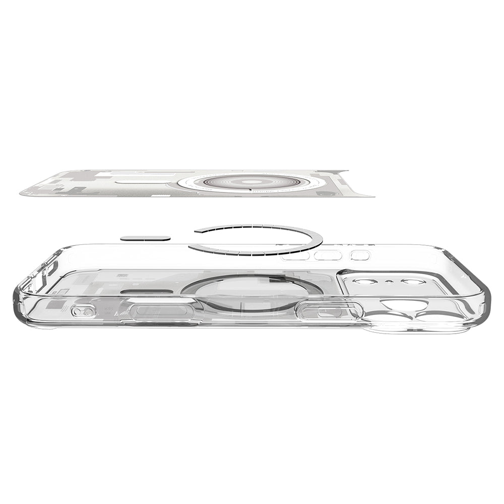 Husa de protectie Spigen Ultra Hybrid compatibil cu iPhone 17 Pro Max / iPhone 18 Pro Max, Alb