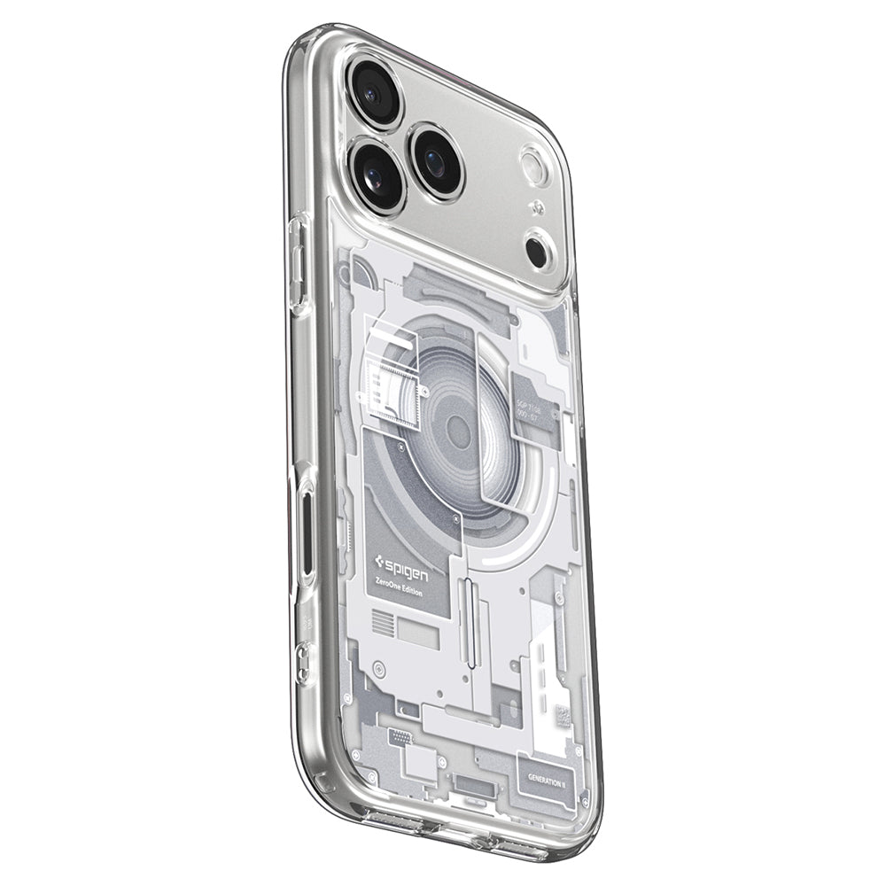 Husa de protectie Spigen Ultra Hybrid compatibil cu iPhone 17 Pro Max / iPhone 18 Pro Max, Alb