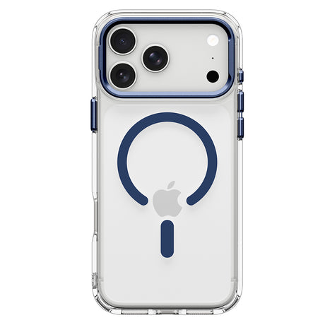 Husa de protectie Spigen Ultra Hybrid compatibil cu iPhone 17 Pro Max / iPhone 18 Pro Max, Transparent / Albastru