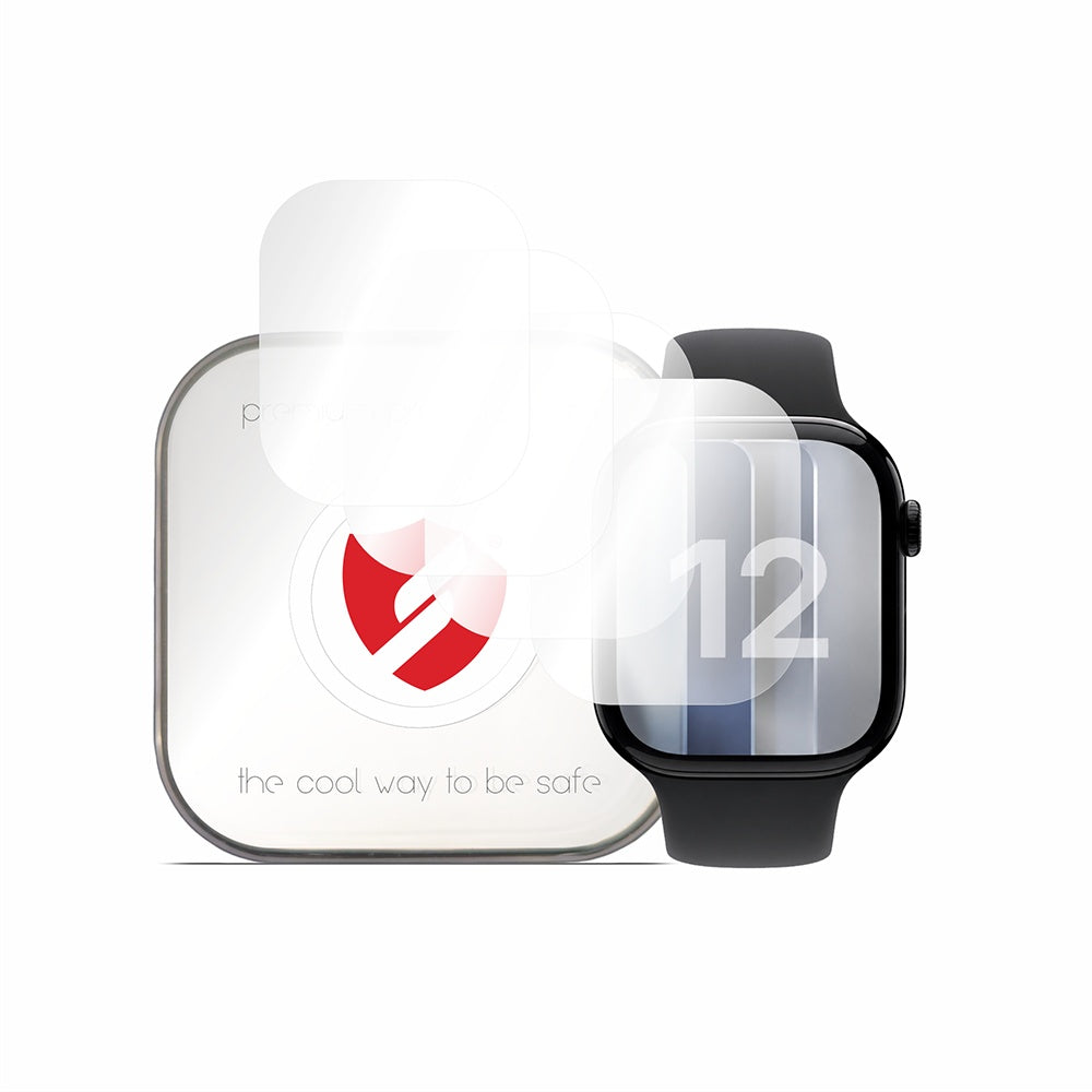 Folie de protectie smartwatch Smart Protection compatibil cu Apple Watch 12 42mm, Transparent
