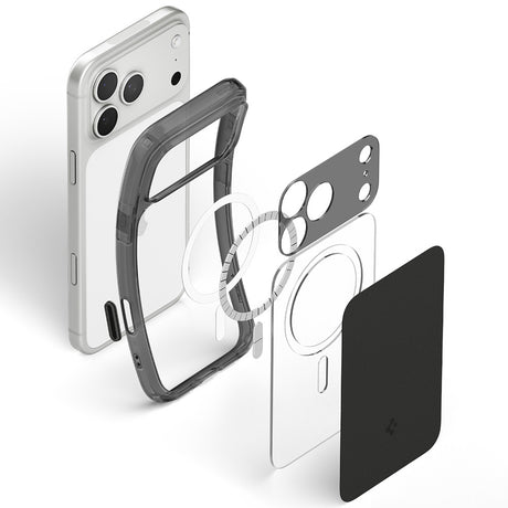 Husa de protectie Spigen Ultra Hybrid compatibil cu iPhone 17 Pro / iPhone 18 Pro, Negru