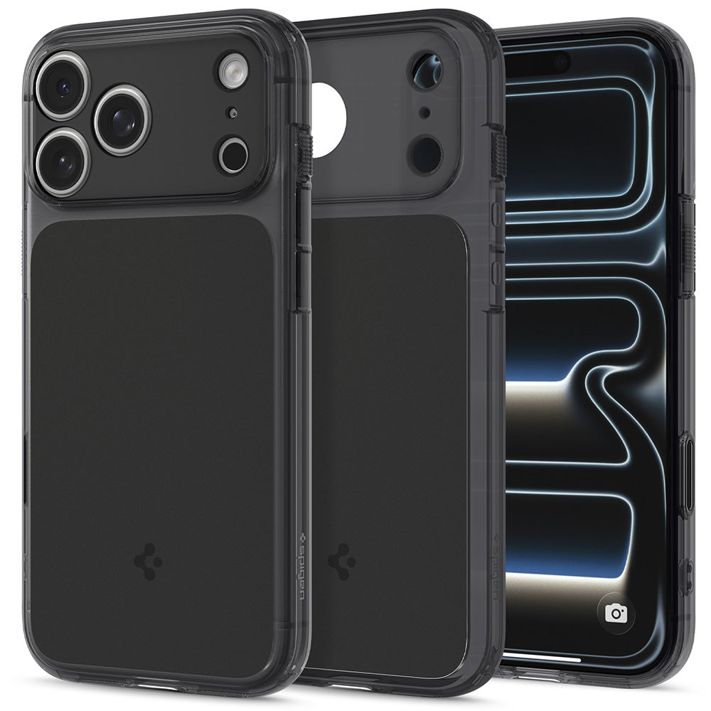 Husa de protectie Spigen Ultra Hybrid compatibil cu iPhone 17 Pro / iPhone 18 Pro, Negru