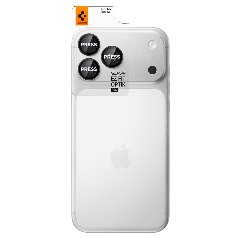 Folie de protectie Spigen compatibil cu iPhone 18 Pro / iPhone 18 Pro Max, Argintiu