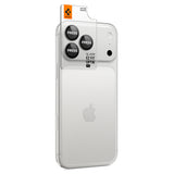 Folie de protectie Spigen compatibil cu iPhone 18 Pro / iPhone 18 Pro Max, Argintiu