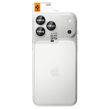Folie de protectie Spigen compatibil cu iPhone 18 Pro / iPhone 18 Pro Max, Argintiu