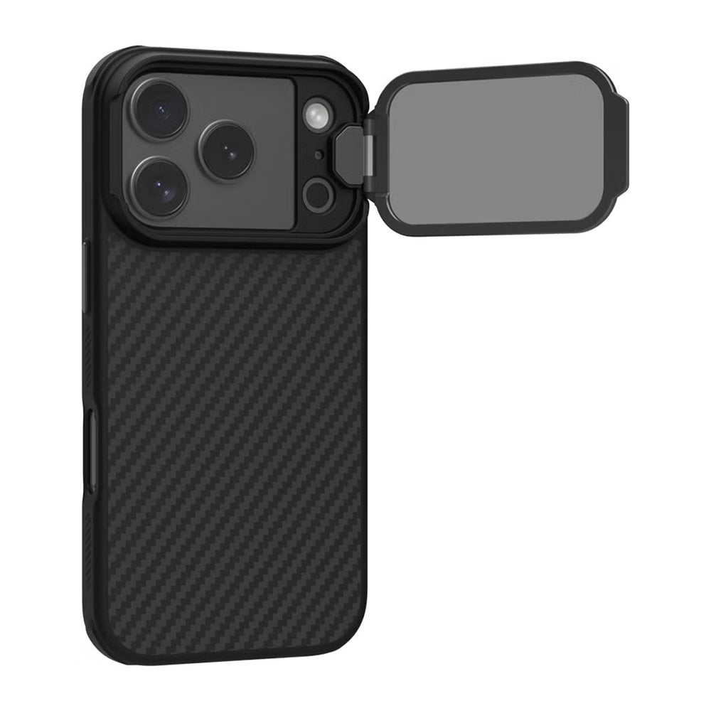Husa de protectie Nillkin CarboProp Magnetic compatibil cu iPhone 17 Pro Max / iPhone 18 Pro Max, Negru