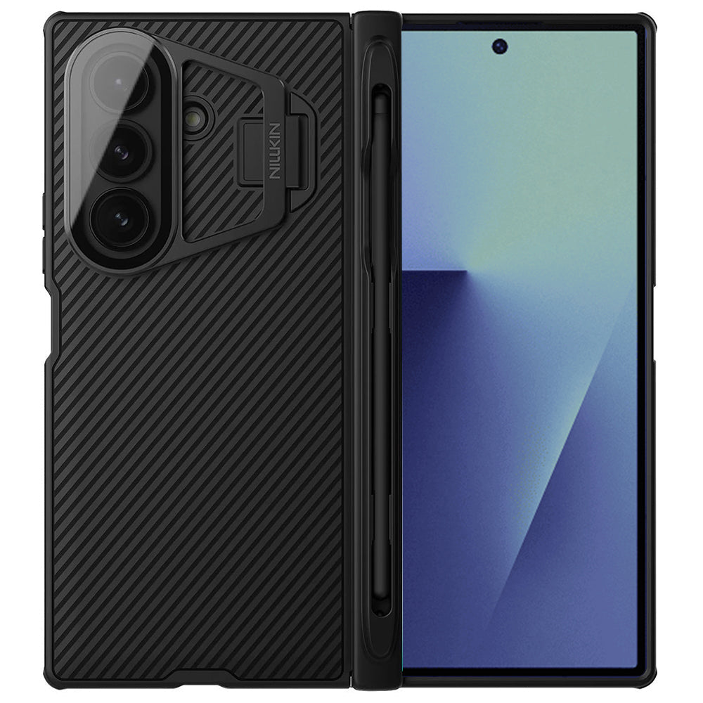 Husa de protectie Nillkin CamShield Prop compatibil cu Samsung Galaxy Z Fold7, Negru