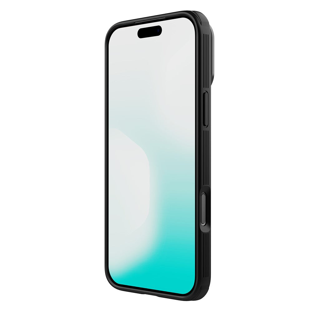 Husa de protectie Nillkin CamShield Prop Magnetic compatibil cu iPhone 17 Pro Max / iPhone 18 Pro Max, Negru Transparent