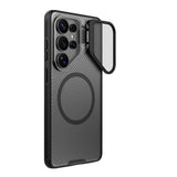 Husa de protectie Nillkin CamShield Prop Magnetic compatibil cu Samsung Galaxy S26 Ultra, Negru / Transparent