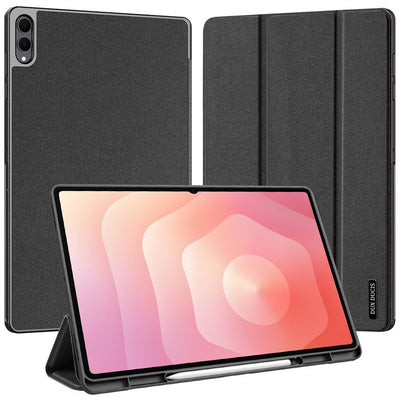 Husa de protectie tableta Dux Ducis Domo Series compatibil cu Samsung Galaxy Tab S11 Ultra / Tab S12 Ultra, Negru