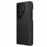 Husa de protectie Nillkin Synthetic Fiber Pro compatibil cu Samsung Galaxy Z Fold7, Negru