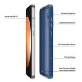 Husa de protectie Dux Ducis Yind MagSafe compatibil cu Samsung Galaxy S26 FE / Samsung Galaxy S25 FE, Albastru inchis