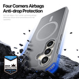 Husa de protectie Dux Ducis Yind MagSafe compatibil cu Samsung Galaxy S26 FE / Samsung Galaxy S25 FE, Gri