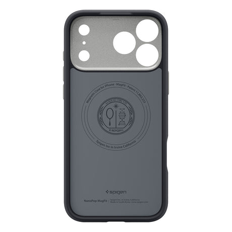 Husa de protectie Spigen Caseology Nano Pop compatibil cu iPhone 17 Pro / iPhone 18 Pro, Negru