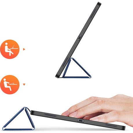 Dux Ducis Domo Series kék tablet tok Samsung Galaxy Tab S11 Ultra / Tab S12 Ultra készülékhez