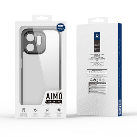 Dux Ducis Aimo Series fekete tok Honor 600 Smart telefonhoz