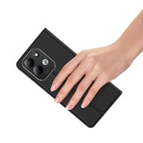 Husa de protectie Dux Ducis Skin Pro compatibil cu Xiaomi Redmi 17 4G / Redmi 17 5G, Negru