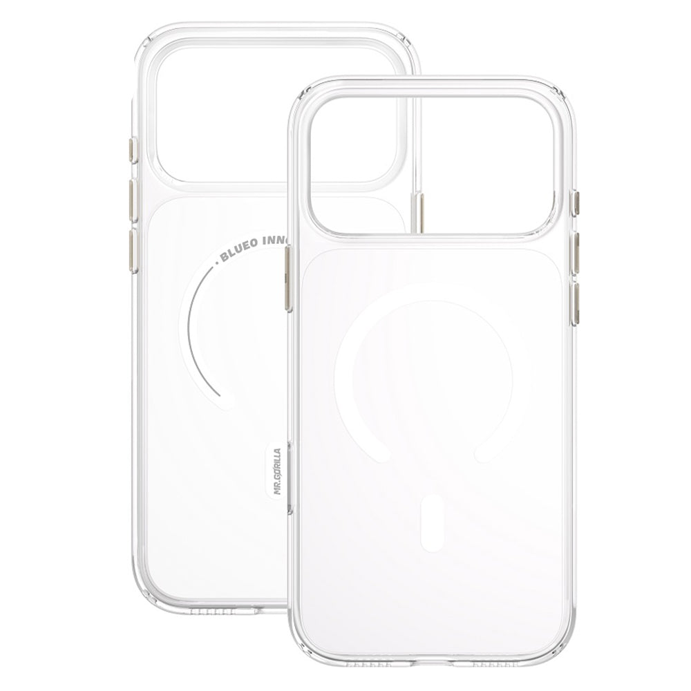 Husa de protectie Blueo compatibil cu iPhone 17 Pro Max / iPhone 18 Pro Max, Transparent