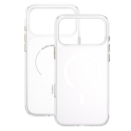 Husa de protectie Blueo compatibil cu iPhone 17 Pro Max / iPhone 18 Pro Max, Transparent